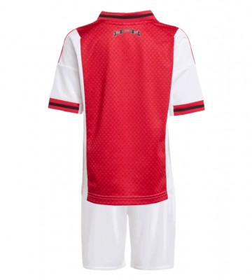 Ajax Hjemmebanetrøje Børn 2025-26 Kortærmet (+ Korte bukser)